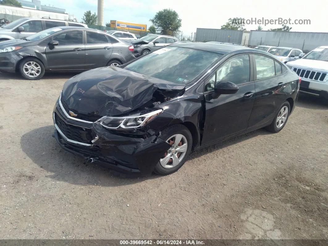 2018 Chevrolet Cruze Ls Auto Black vin: 1G1BC5SM5J7204226