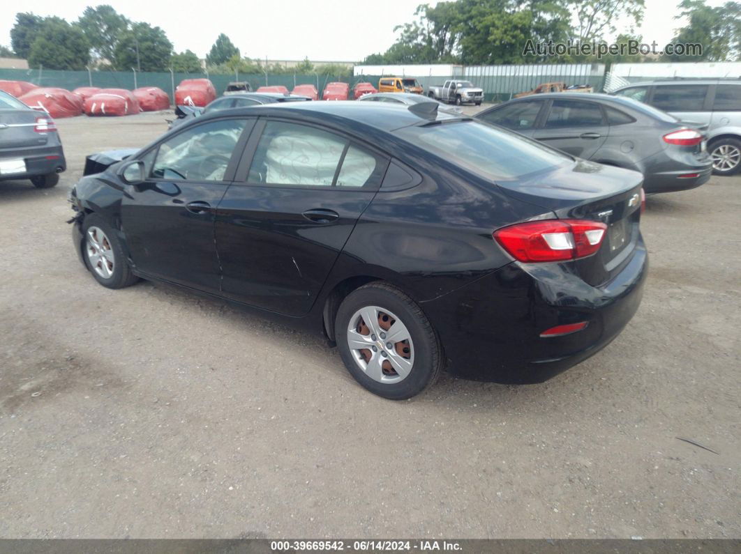 2018 Chevrolet Cruze Ls Auto Black vin: 1G1BC5SM5J7204226