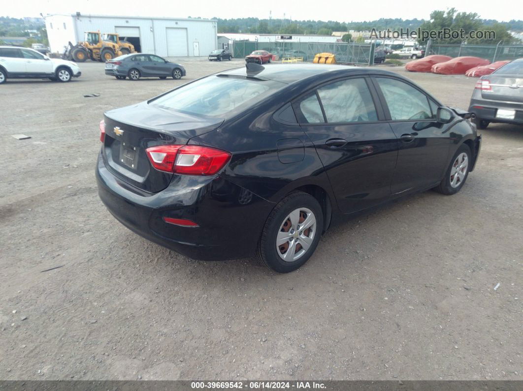 2018 Chevrolet Cruze Ls Auto Black vin: 1G1BC5SM5J7204226