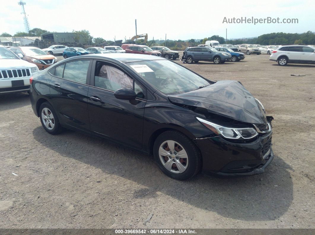 2018 Chevrolet Cruze Ls Auto Black vin: 1G1BC5SM5J7204226