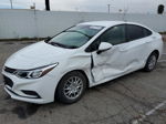 2018 Chevrolet Cruze Ls White vin: 1G1BC5SM5J7217039