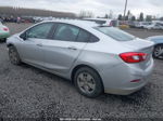 2018 Chevrolet Cruze Ls Auto Silver vin: 1G1BC5SM5J7222550