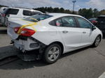 2016 Chevrolet Cruze Ls White vin: 1G1BC5SM6G7249684