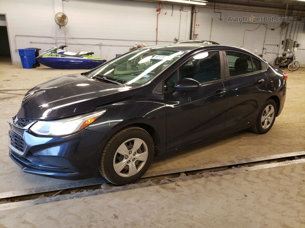 2016 Chevrolet Cruze Ls Blue vin: 1G1BC5SM6G7264167