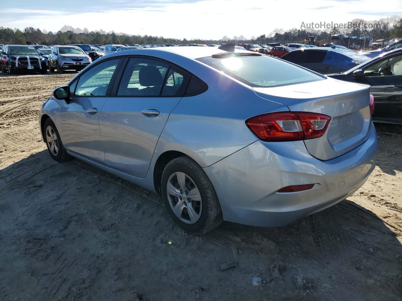 2017 Chevrolet Cruze Ls Silver vin: 1G1BC5SM6H7140885