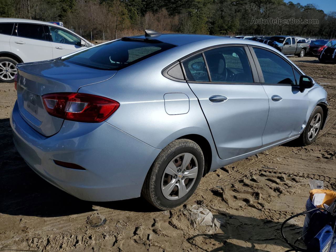 2017 Chevrolet Cruze Ls Silver vin: 1G1BC5SM6H7140885