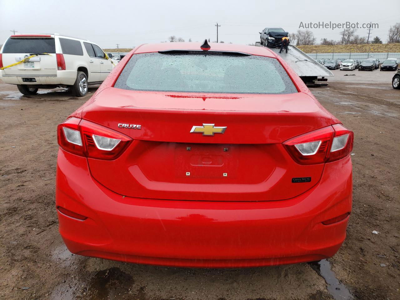 2017 Chevrolet Cruze Ls Красный vin: 1G1BC5SM6H7185809