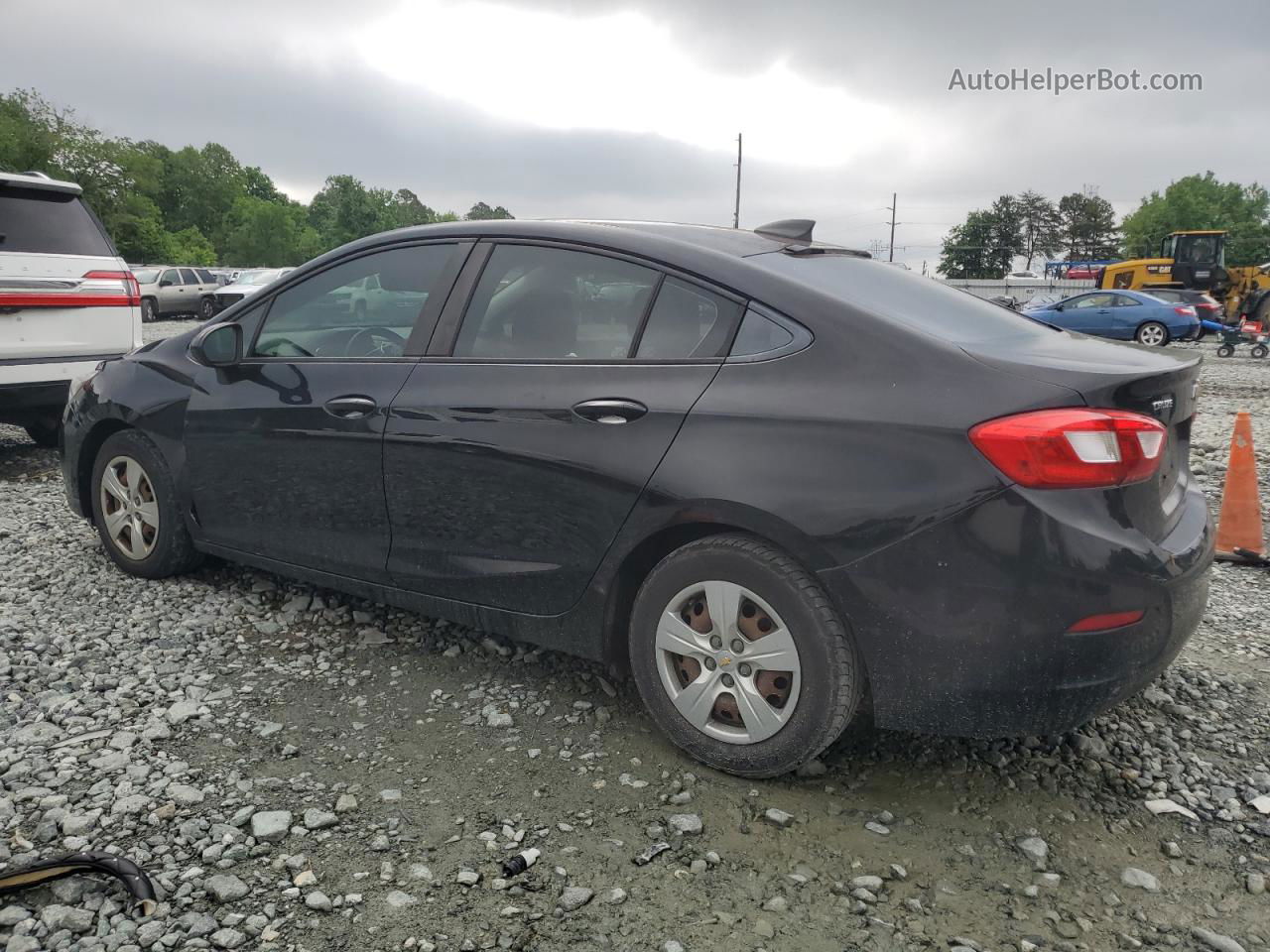 2017 Chevrolet Cruze Ls Black vin: 1G1BC5SM6H7256863