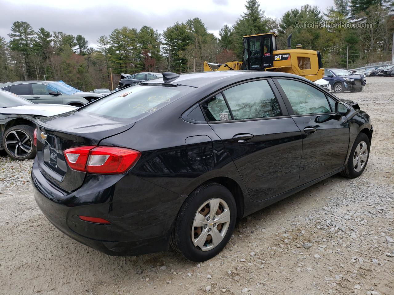 2017 Chevrolet Cruze Ls Черный vin: 1G1BC5SM6H7274909