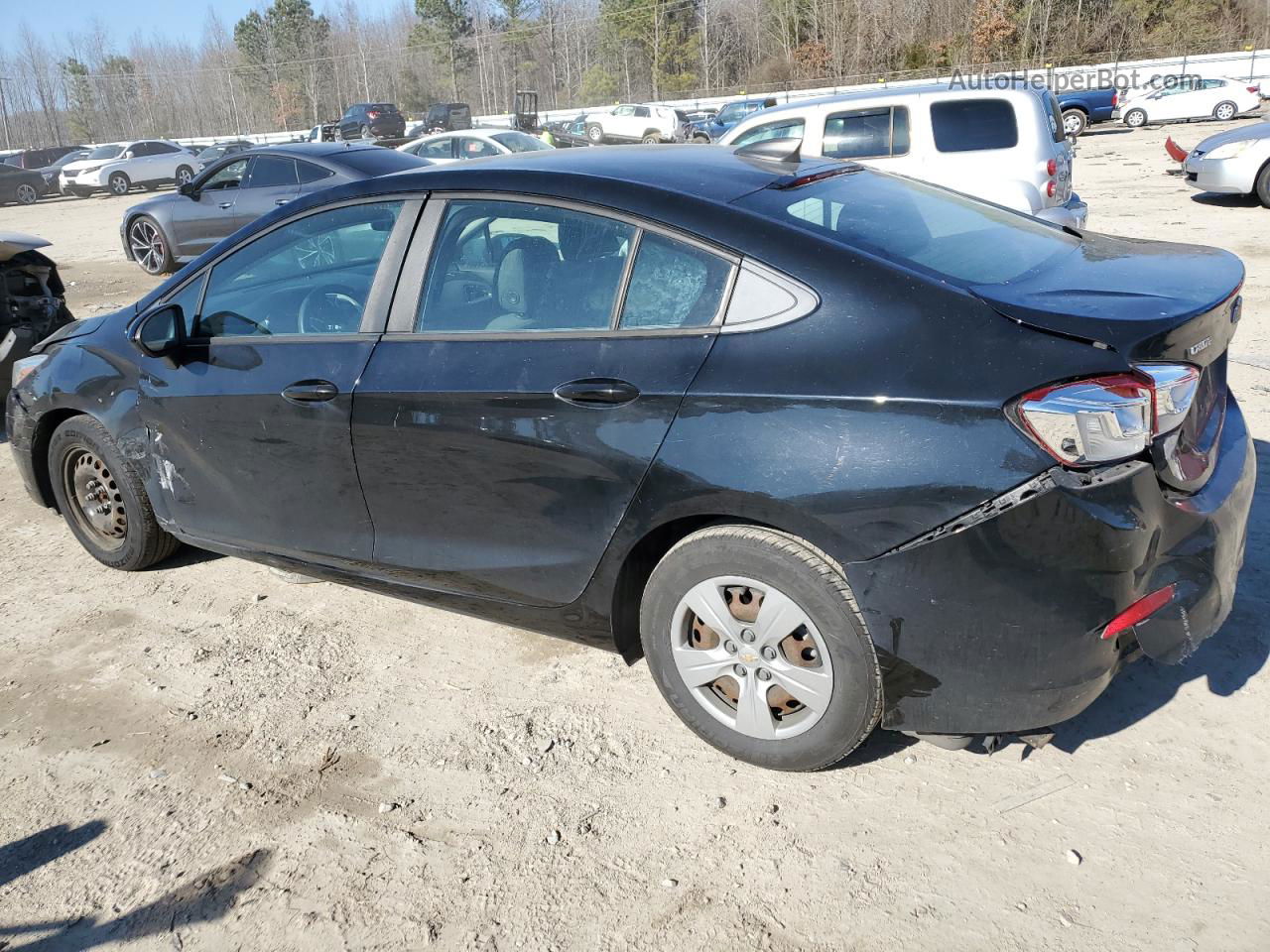 2017 Chevrolet Cruze Ls Black vin: 1G1BC5SM6H7277261