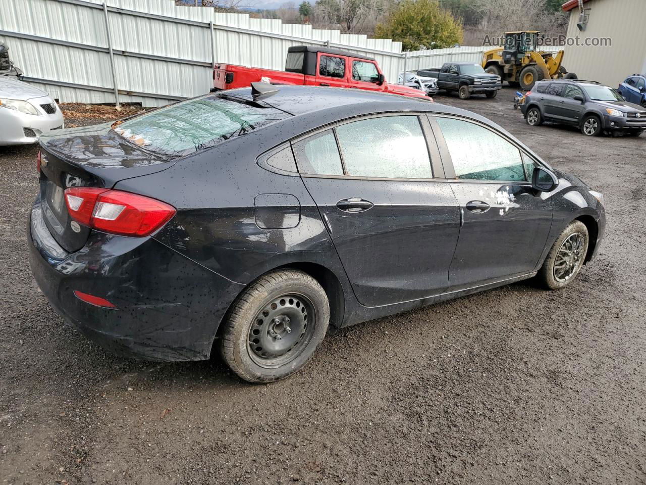 2018 Chevrolet Cruze Ls Black vin: 1G1BC5SM6J7135496