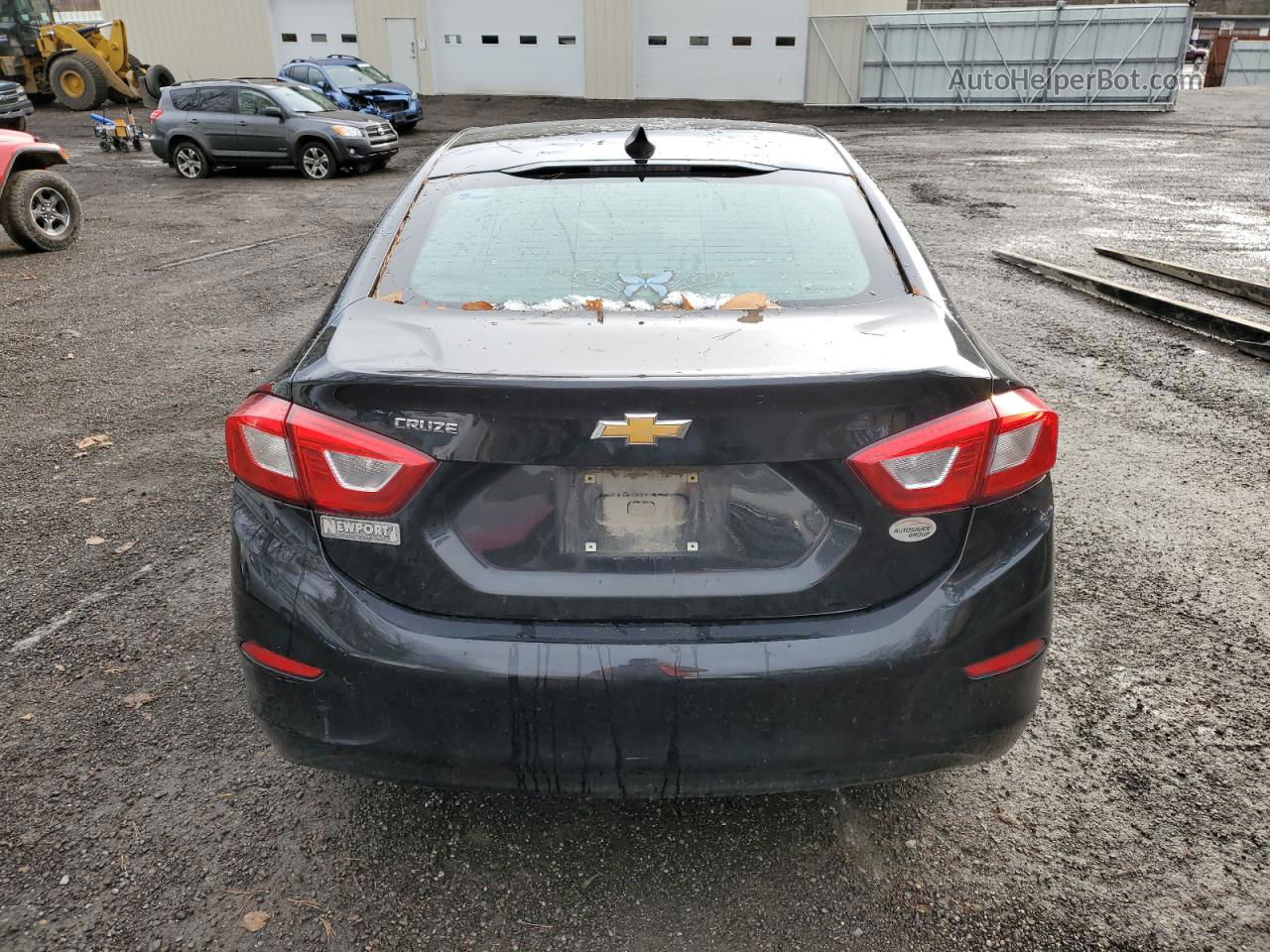 2018 Chevrolet Cruze Ls Черный vin: 1G1BC5SM6J7135496