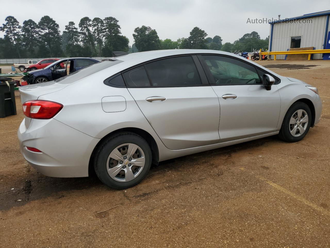 2018 Chevrolet Cruze Ls Silver vin: 1G1BC5SM6J7163783