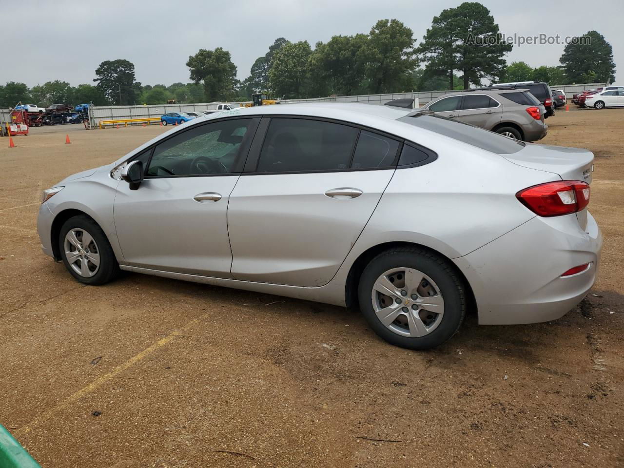 2018 Chevrolet Cruze Ls Silver vin: 1G1BC5SM6J7163783