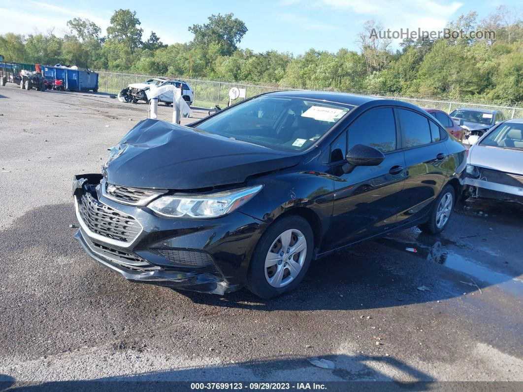 2018 Chevrolet Cruze Ls Auto Black vin: 1G1BC5SM6J7178008