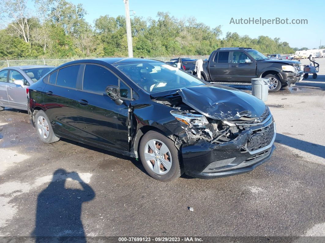 2018 Chevrolet Cruze Ls Auto Black vin: 1G1BC5SM6J7178008