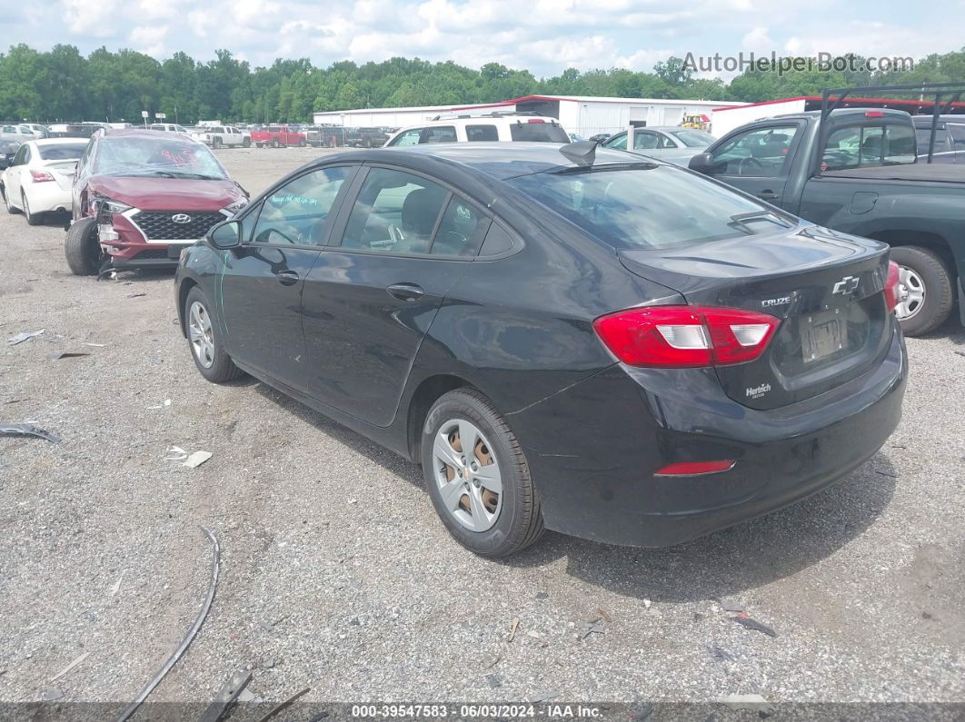 2018 Chevrolet Cruze Ls Auto Black vin: 1G1BC5SM6J7205997