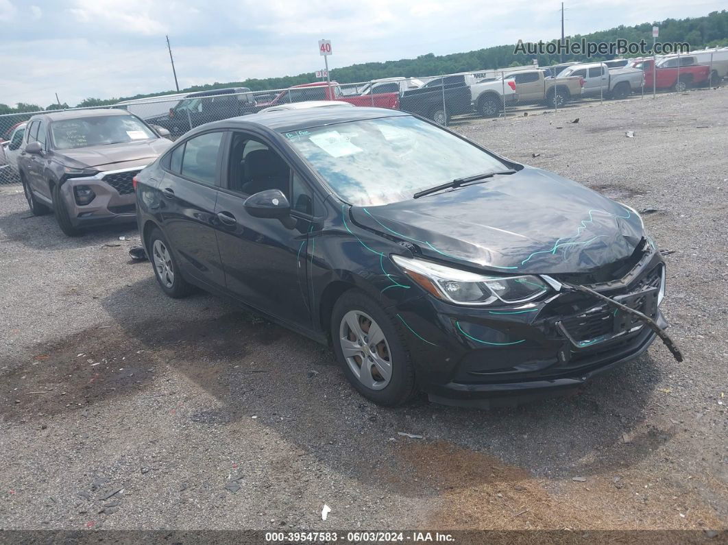 2018 Chevrolet Cruze Ls Auto Black vin: 1G1BC5SM6J7205997