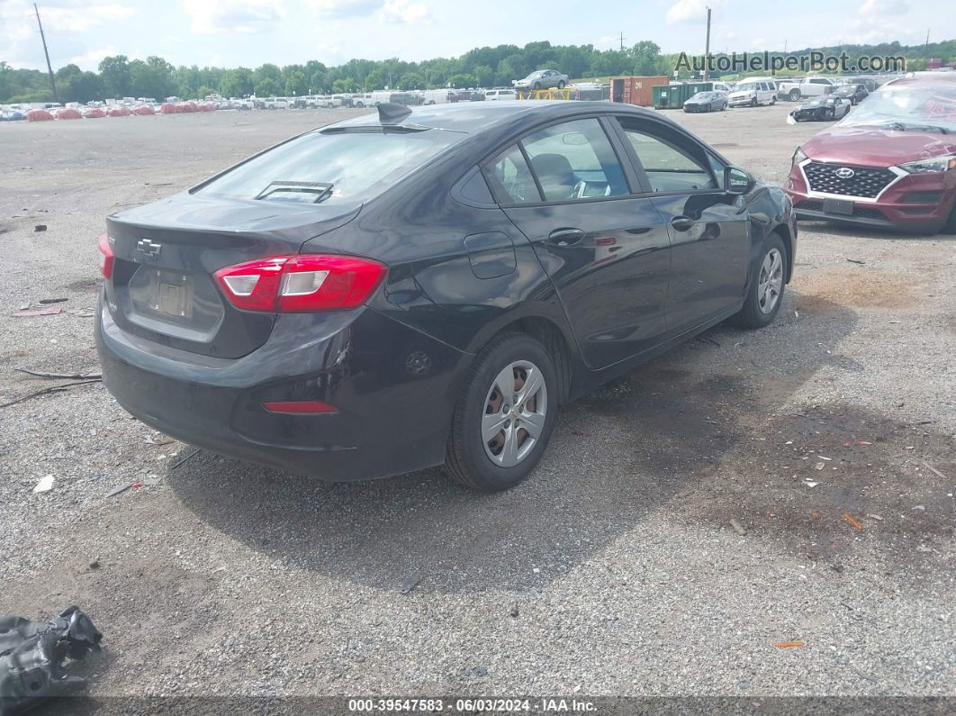 2018 Chevrolet Cruze Ls Auto Black vin: 1G1BC5SM6J7205997