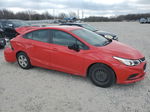 2018 Chevrolet Cruze Ls Red vin: 1G1BC5SM6J7206275