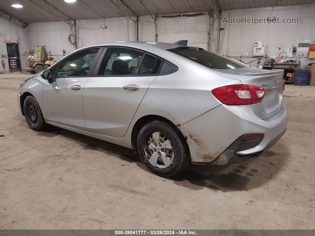 2016 Chevrolet Cruze Ls Auto Silver vin: 1G1BC5SM7G7259110