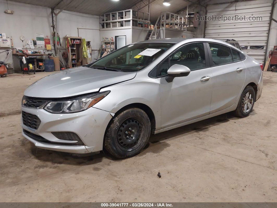 2016 Chevrolet Cruze Ls Auto Silver vin: 1G1BC5SM7G7259110