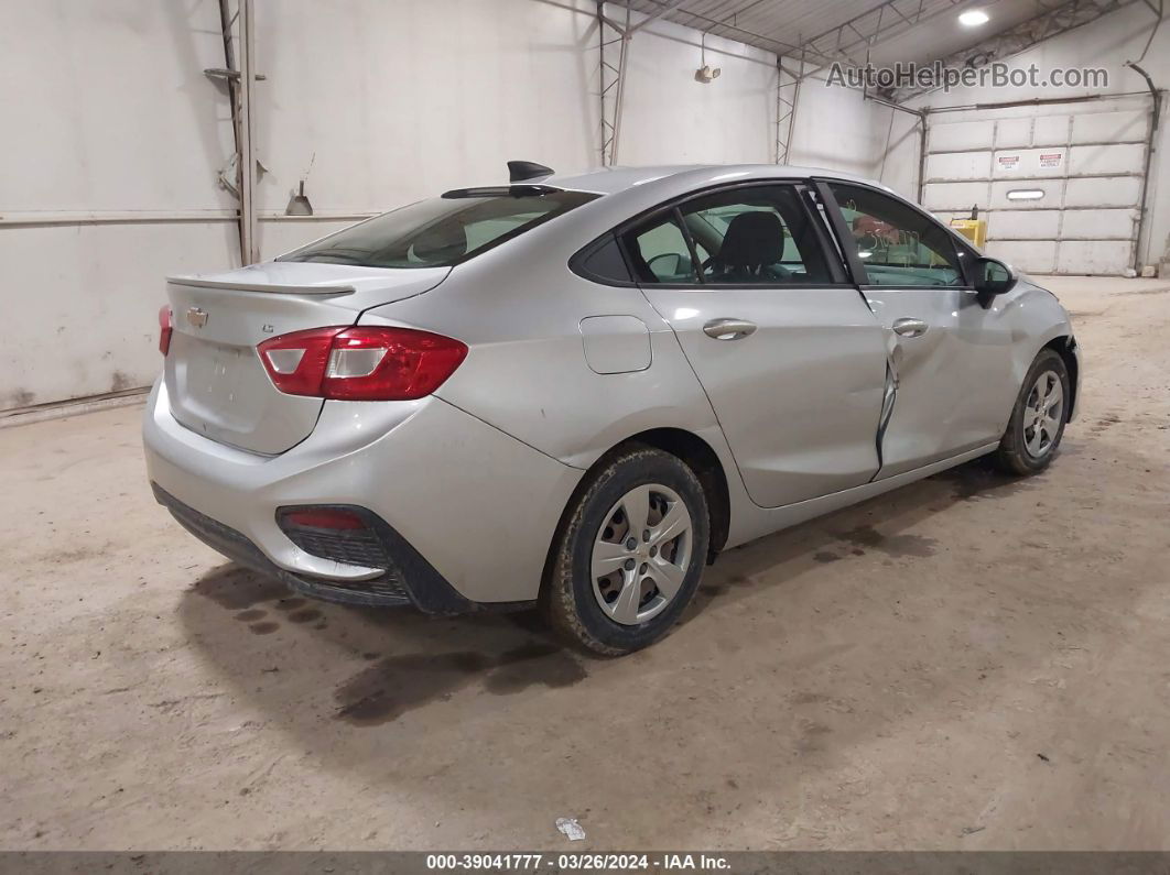 2016 Chevrolet Cruze Ls Auto Silver vin: 1G1BC5SM7G7259110