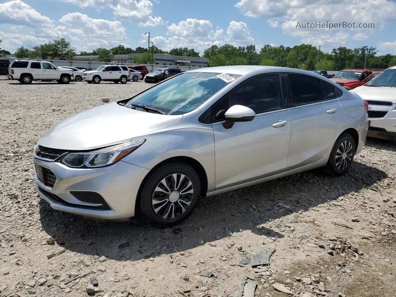 2016 Chevrolet Cruze Ls Silver vin: 1G1BC5SM7G7291491