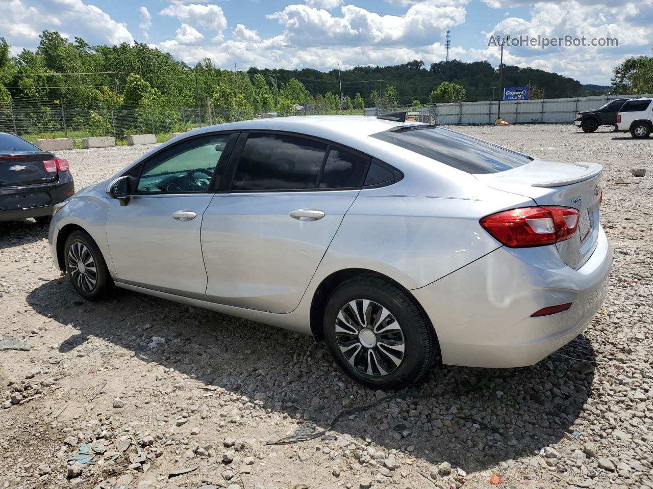 2016 Chevrolet Cruze Ls Silver vin: 1G1BC5SM7G7291491