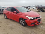 2016 Chevrolet Cruze Ls Red vin: 1G1BC5SM7G7326899