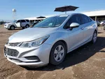 2017 Chevrolet Cruze Ls Silver vin: 1G1BC5SM7H7126736