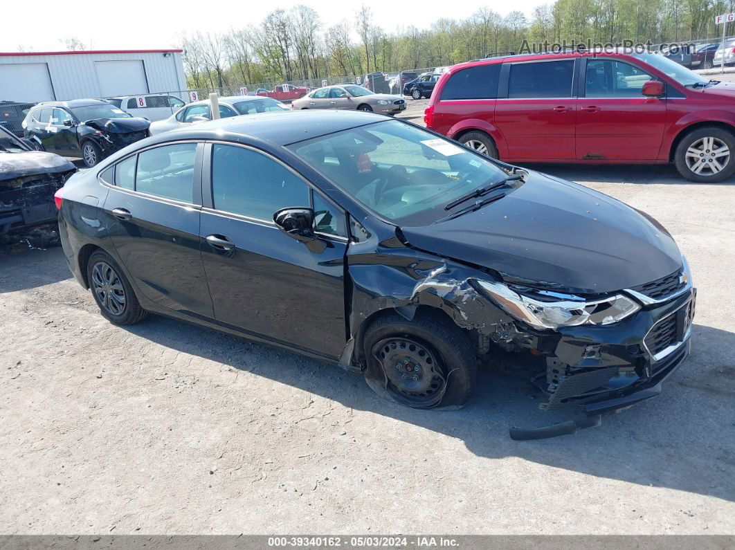 2017 Chevrolet Cruze Ls Auto Black vin: 1G1BC5SM7H7134691