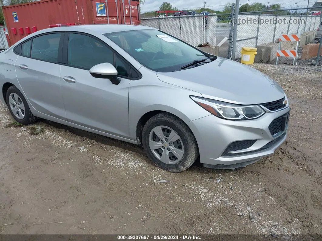 2017 Chevrolet Cruze Ls Auto Silver vin: 1G1BC5SM7H7168582