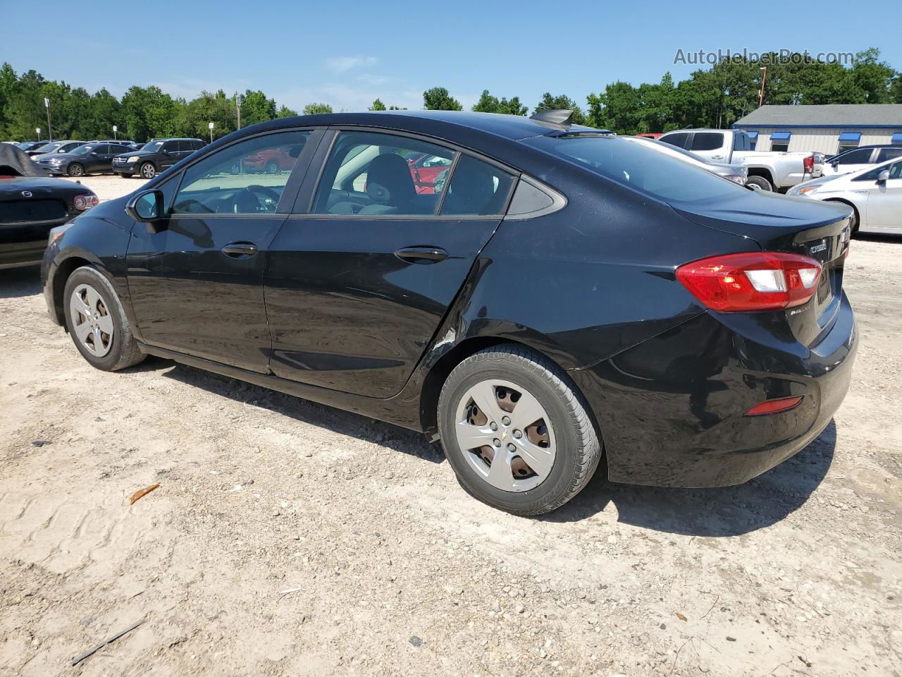 2017 Chevrolet Cruze Ls Black vin: 1G1BC5SM7H7174432