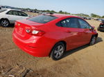 2017 Chevrolet Cruze Ls Red vin: 1G1BC5SM7H7201791