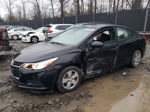 2017 Chevrolet Cruze Ls Black vin: 1G1BC5SM7H7202021