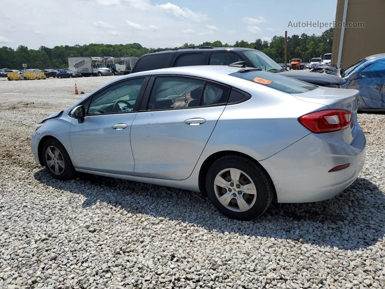 2017 Chevrolet Cruze Ls Blue vin: 1G1BC5SM7H7264812