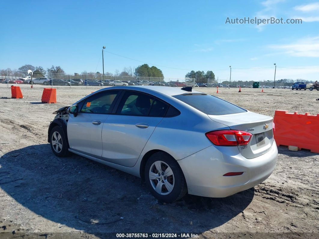 2018 Chevrolet Cruze Ls Auto Silver vin: 1G1BC5SM7J7126905