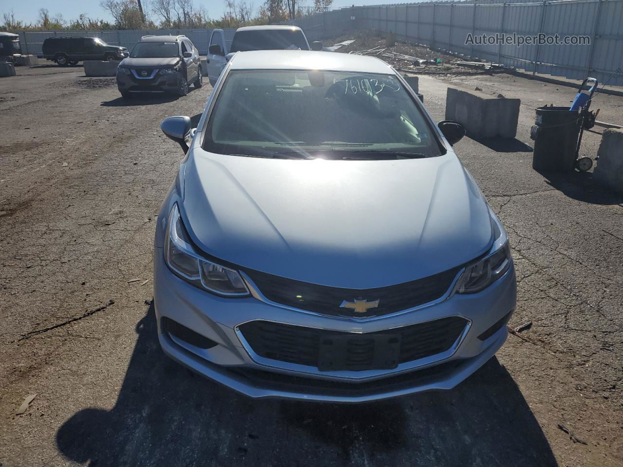 2018 Chevrolet Cruze Ls Blue vin: 1G1BC5SM7J7149388