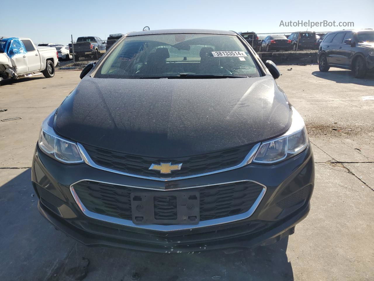 2018 Chevrolet Cruze Ls Black vin: 1G1BC5SM7J7188577