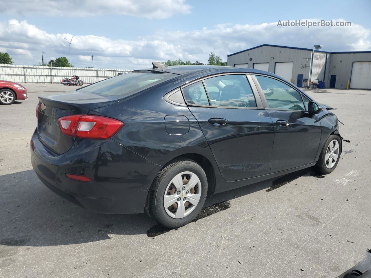 2018 Chevrolet Cruze Ls Black vin: 1G1BC5SM7J7193701