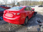 2016 Chevrolet Cruze Ls Auto Red vin: 1G1BC5SM8G7233437