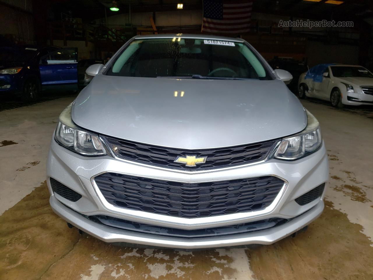 2016 Chevrolet Cruze Ls Silver vin: 1G1BC5SM8G7268768