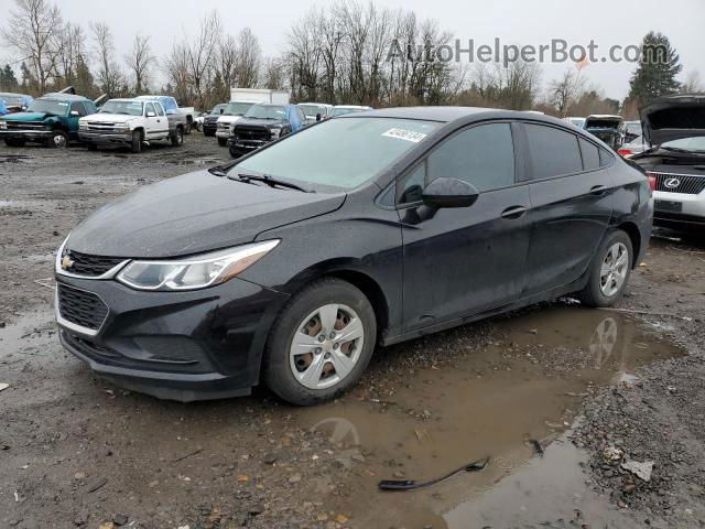 2016 Chevrolet Cruze Ls Black vin: 1G1BC5SM8G7289085