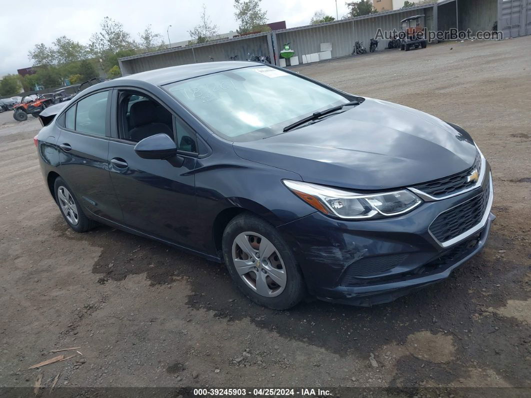 2016 Chevrolet Cruze Ls Auto Dark Blue vin: 1G1BC5SM8G7292665