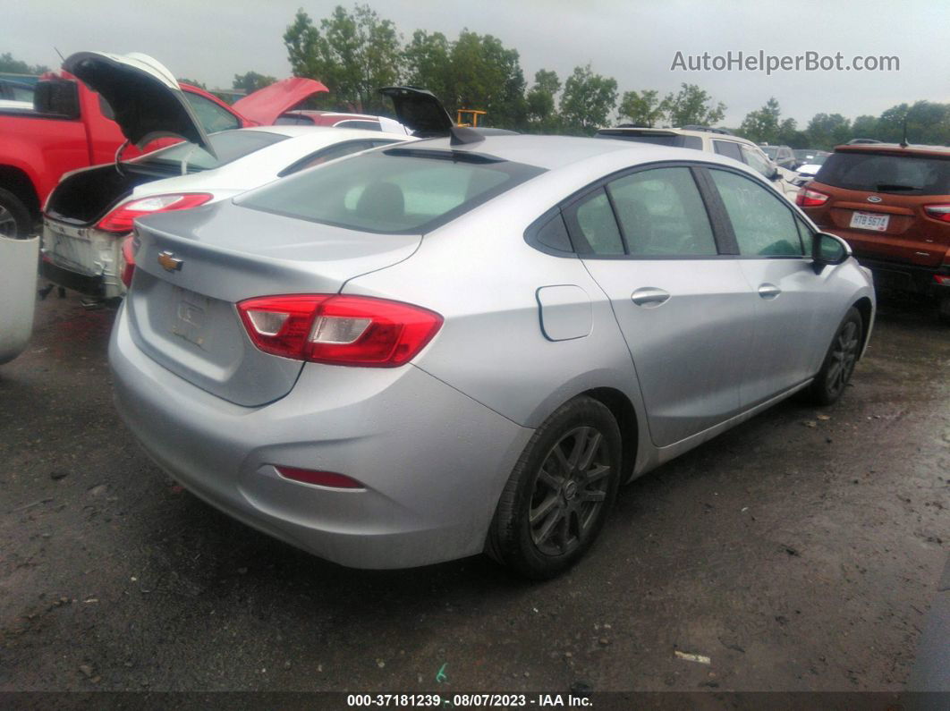 2016 Chevrolet Cruze Ls Silver vin: 1G1BC5SM8G7302904