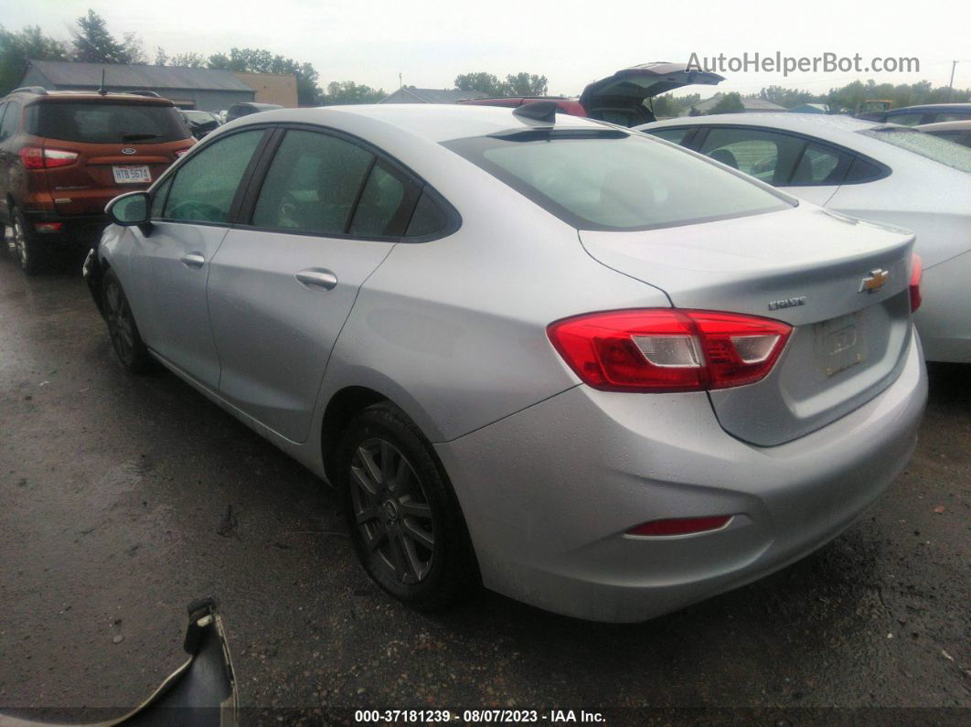 2016 Chevrolet Cruze Ls Серебряный vin: 1G1BC5SM8G7302904