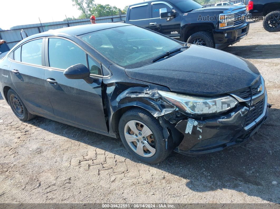 2017 Chevrolet Cruze Ls Auto Black vin: 1G1BC5SM8H7123635