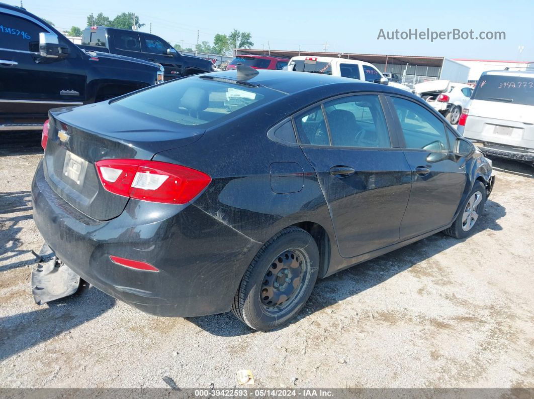 2017 Chevrolet Cruze Ls Auto Black vin: 1G1BC5SM8H7123635