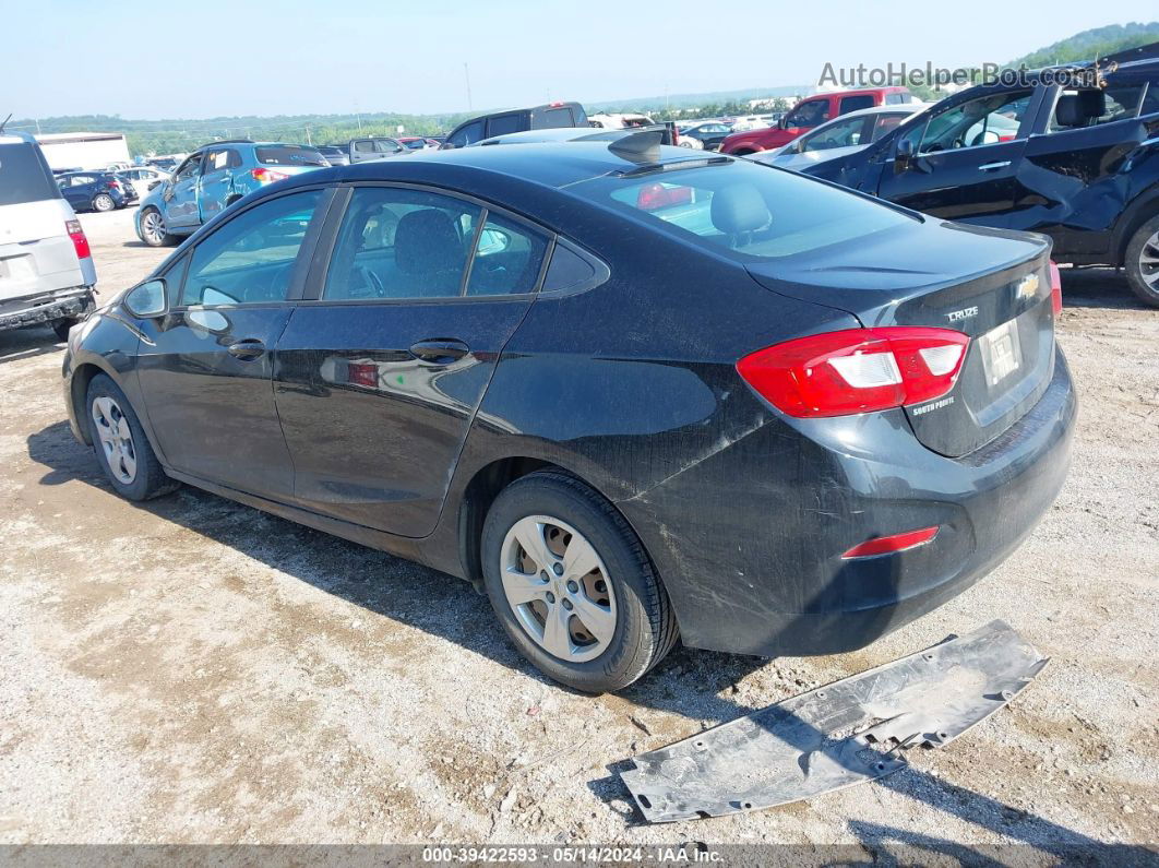 2017 Chevrolet Cruze Ls Auto Black vin: 1G1BC5SM8H7123635